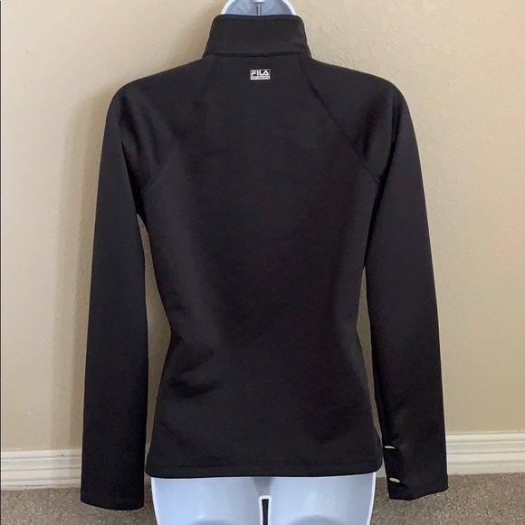Like new Fila  reflective 1/4 zip - Picture 4 of 7